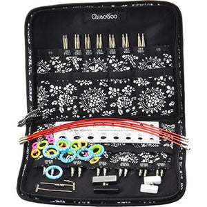 ChiaoGoo Needles - 5 TWIST Red Lace Interchangeable Needle Set